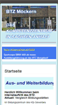 Mobile Screenshot of btz-moeckern.de